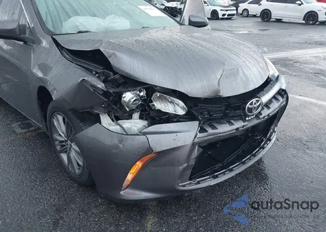 2016 Toyota Camry Se из США, поврежденный, VIN 4T1BF1FKXGU580572
